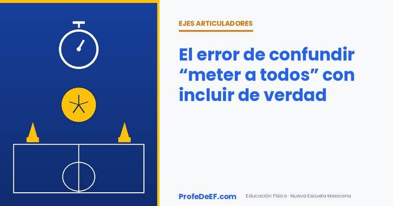 El error que cometemos al confundir “meter a todos” con incluir de verdad