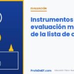 Instrumentos de evaluación en Educación Física más allá de la lista de cotejo (NEM) - ProfeDeEF.com