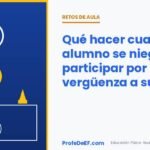 Qué hacer cuando un alumno se niega a participar por vergüenza a su cuerpo - ProfeDeEF.com