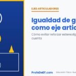 Igualdad de género como eje articulador: cómo evitar reforzar estereotipos sin darte cuenta en tus clases de Educación Física - ProfeDeEF.com