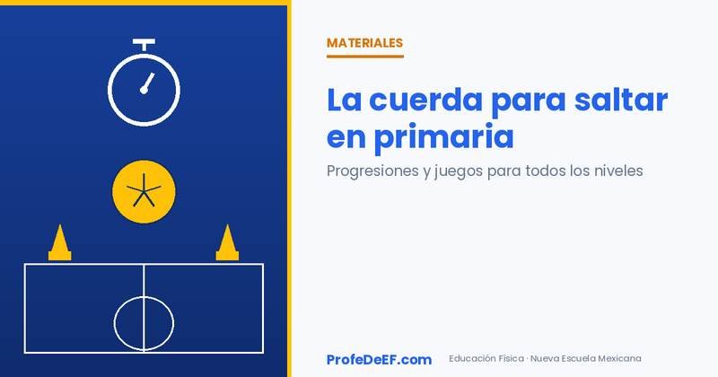 La cuerda para saltar en primaria: progresiones y juegos para todos los niveles - ProfeDeEF.com
